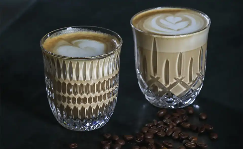 Nachtmann Cappuccino-Gläser Noblesse 2er Set, in Wohnsituation