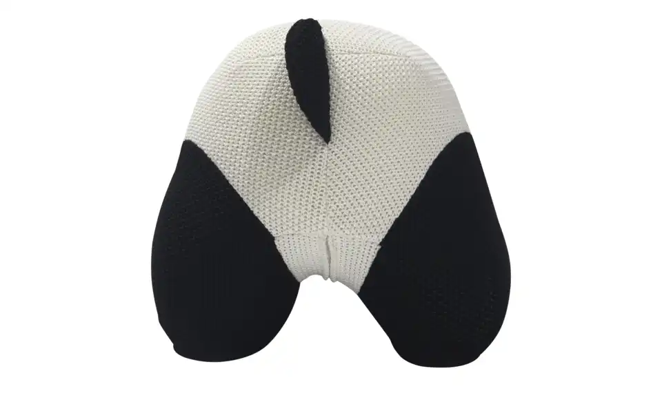 Sitztier Panda, Rückansicht