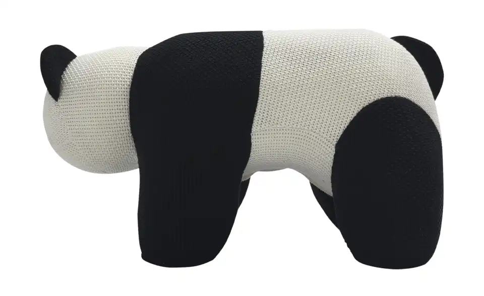Sitztier Panda, Profilansicht