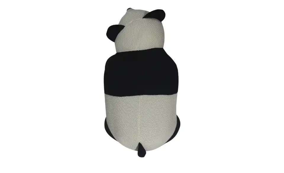 Sitztier Panda, Draufsicht