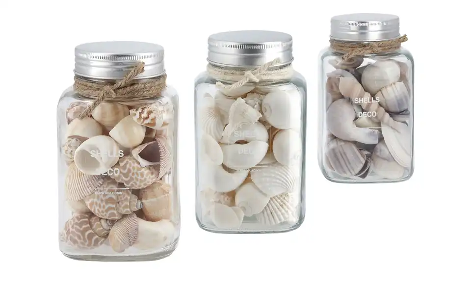 HOME STORY Muschelmix im Glas, in Wohnsituation