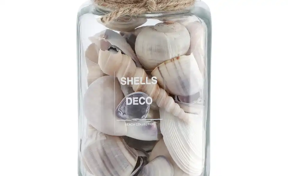 HOME STORY Muschelmix im Glas, Detailansicht