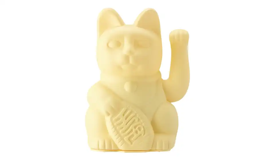 Winkekatze, Frontansicht