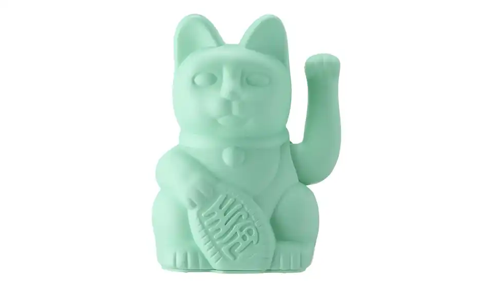 Winkekatze, Frontansicht