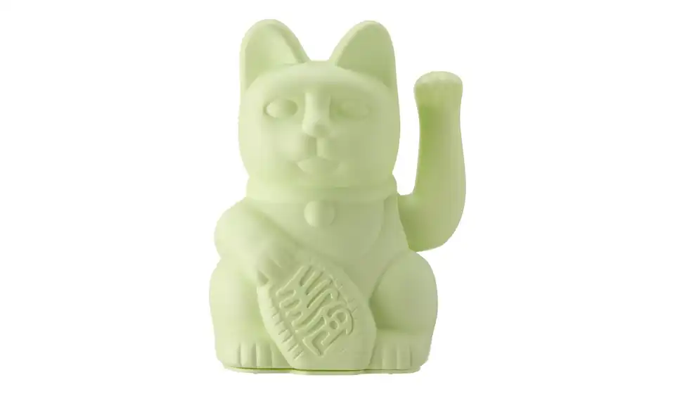 Winkekatze, Frontansicht