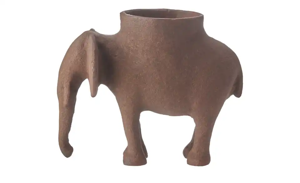 HOME STORY Teelichthalter Elefant, Frontansicht