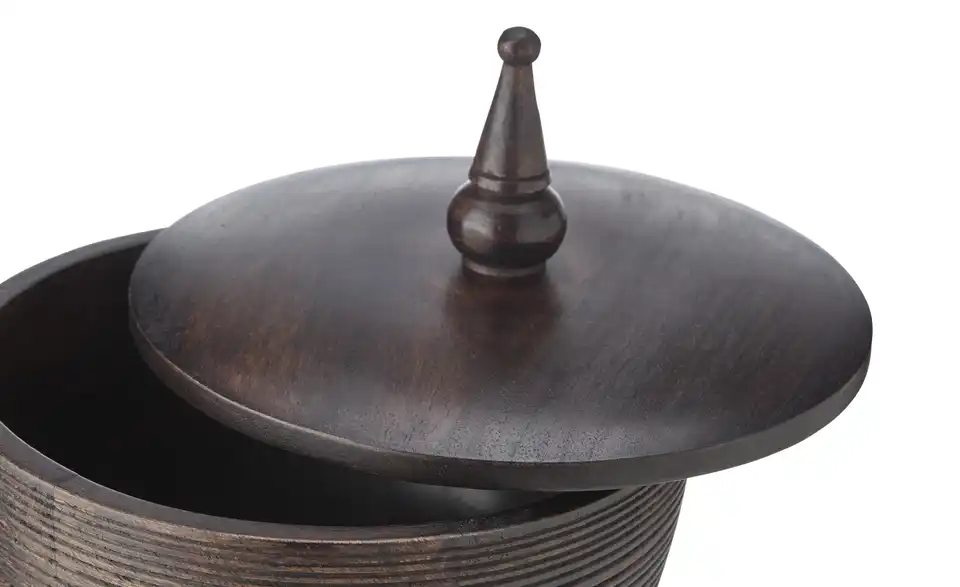 HOME STORY Deko Dose mit Deckel, Detailansicht