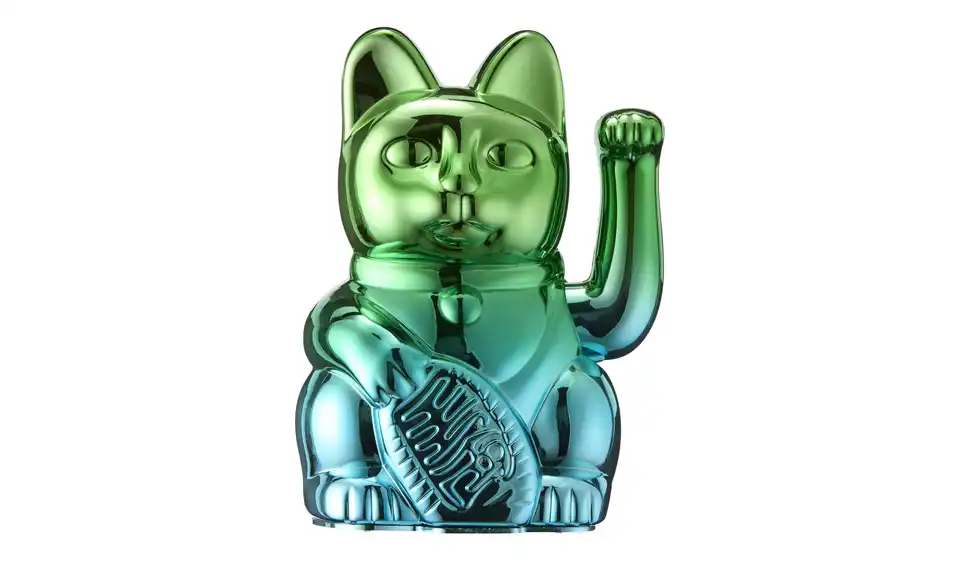 Winkekatze, Frontansicht