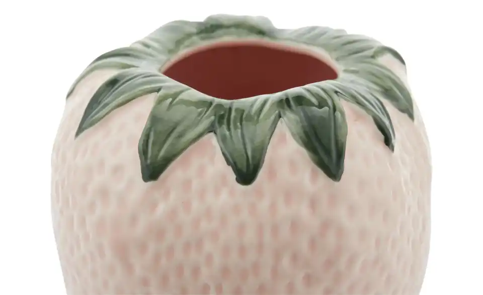 HOME STORY Vase Erdbeere, Detailansicht