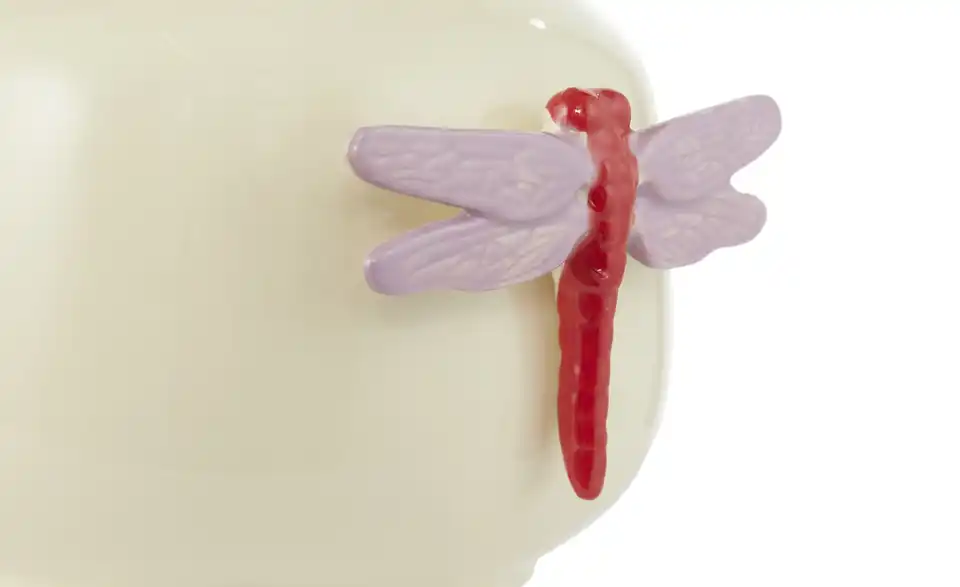 Vase Libelle, Detailansicht