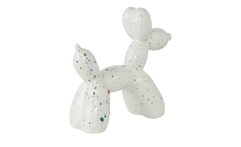 Deko Figur Pudel, Rückansicht