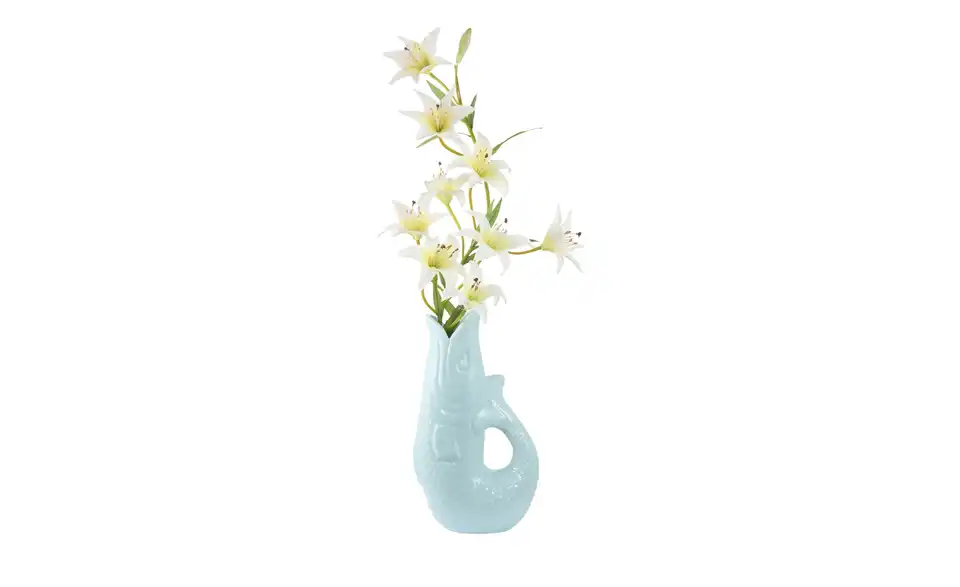 HOME STORY Vase Fisch, in Wohnsituation