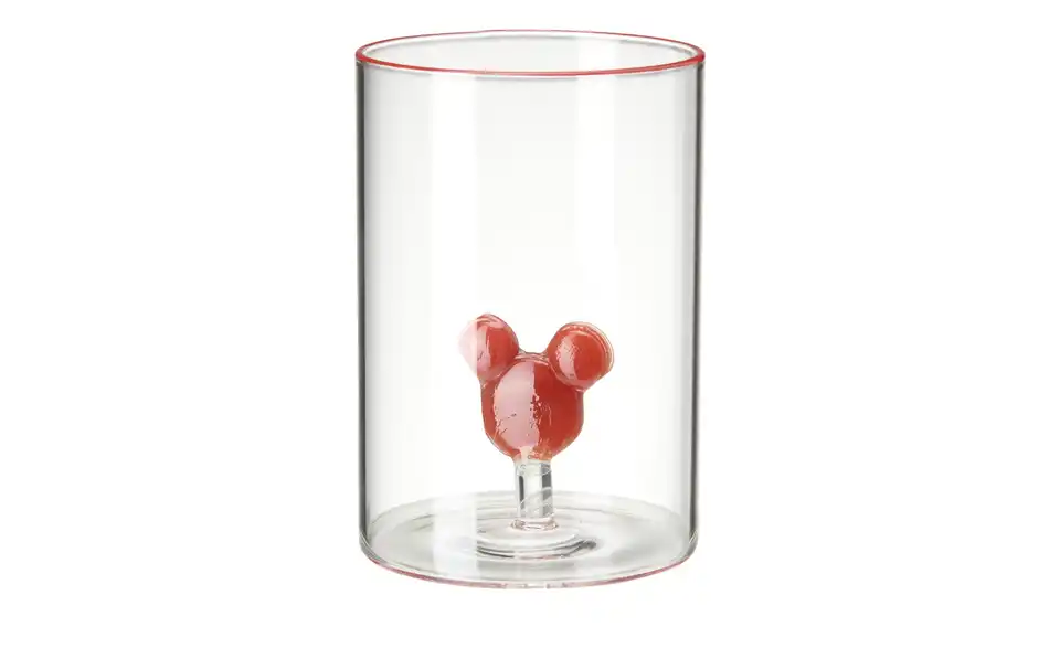 Disney Glas mit 3D Mickey, Perspektive