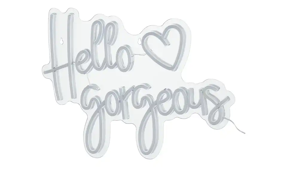 LED Neon Schild, Perspektive