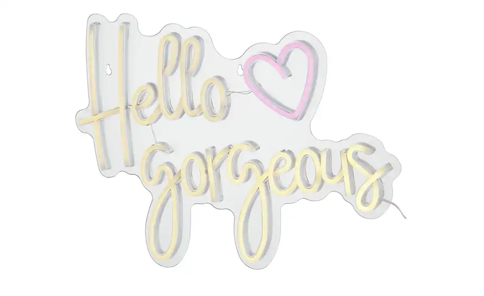 LED Neon Schild, Beleuchtet