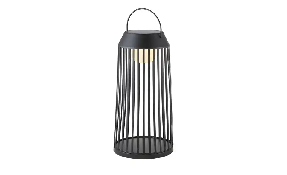 HOME STORY LED Solarlaterne, Beleuchtet