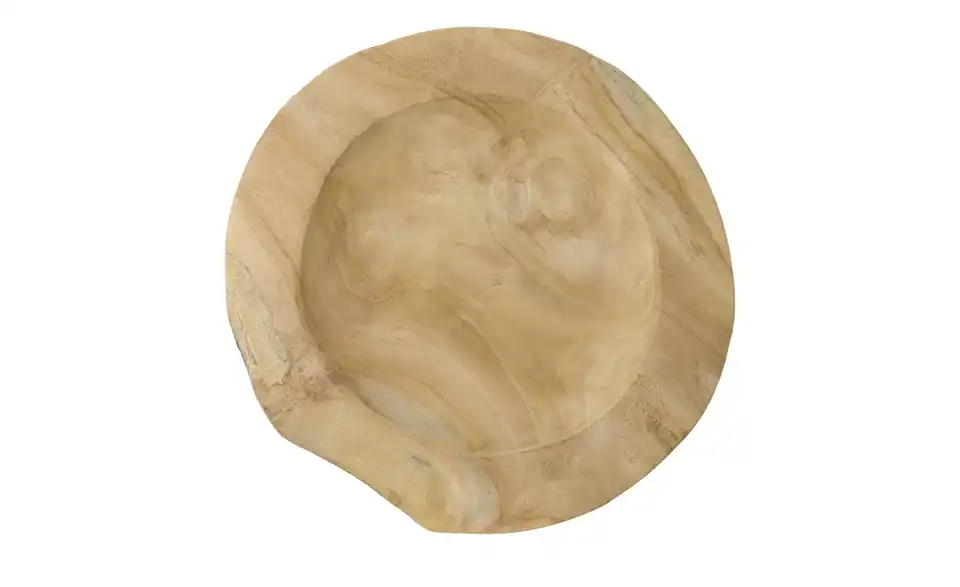 Holzschale, Frontansicht