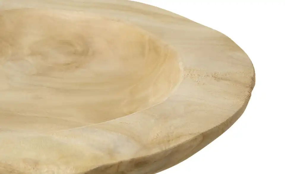 Holzschale, Detailansicht