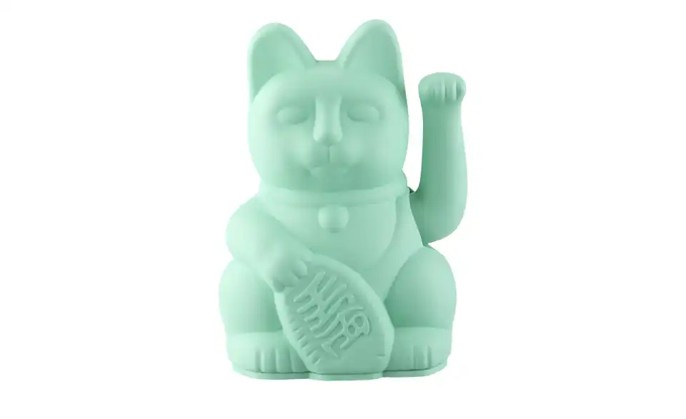 Winkekatze, Frontansicht