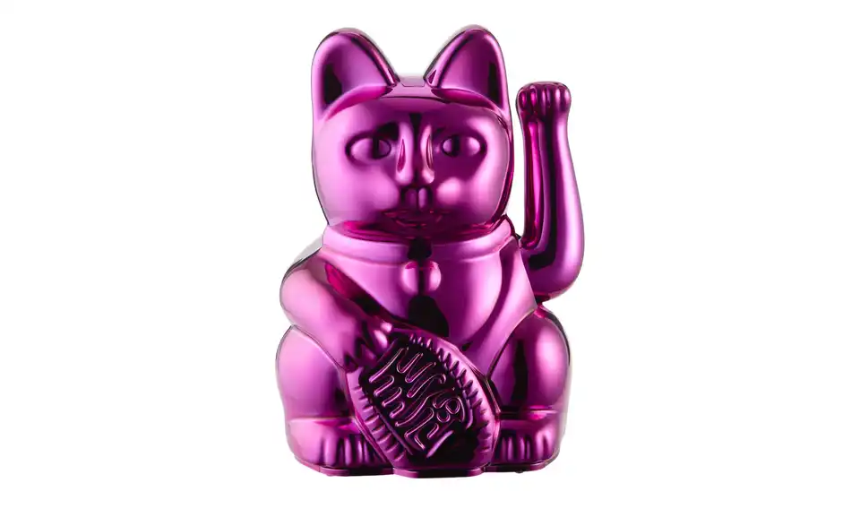 Winkekatze, Frontansicht