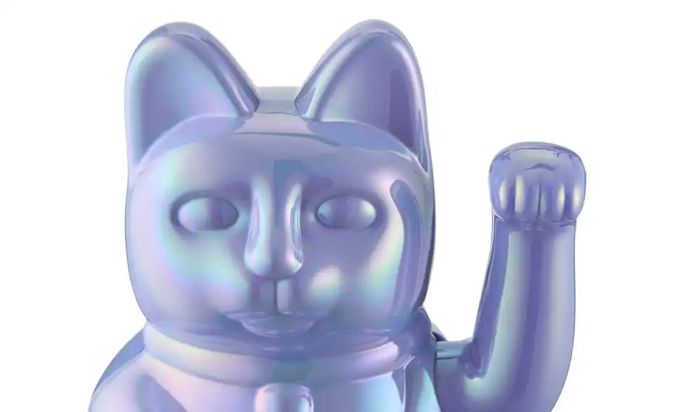 Winkekatze, Detailansicht
