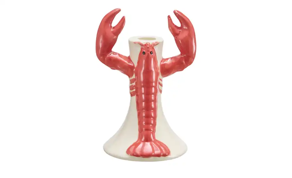 Kerzenhalter Lobster, Frontansicht