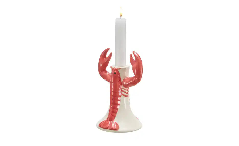 Kerzenhalter Lobster, Beleuchtet