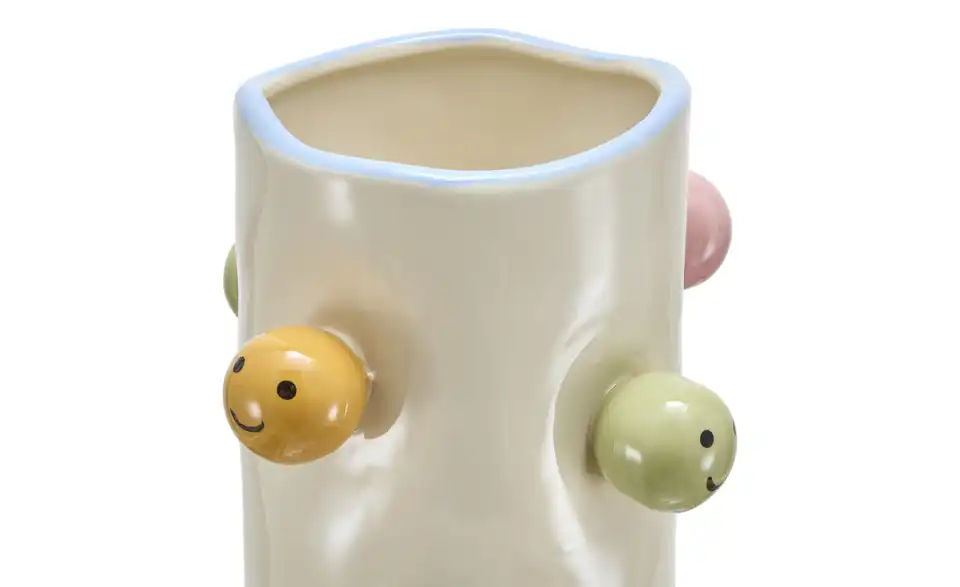 Vase Smiley, Detailansicht