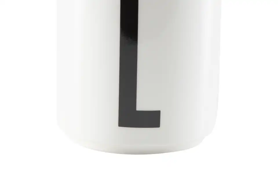 DESIGN LETTERS Buchstabenbecher, Detailansicht