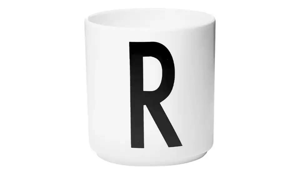 DESIGN LETTERS Buchstabenbecher, Frontansicht