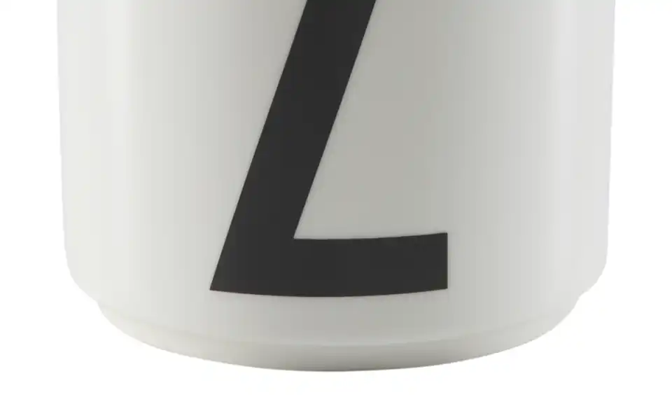 DESIGN LETTERS Buchstabenbecher, Detailansicht