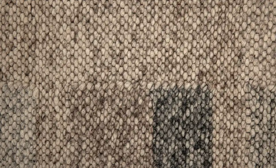 Handweb-Teppich Pito Design, Detailansicht