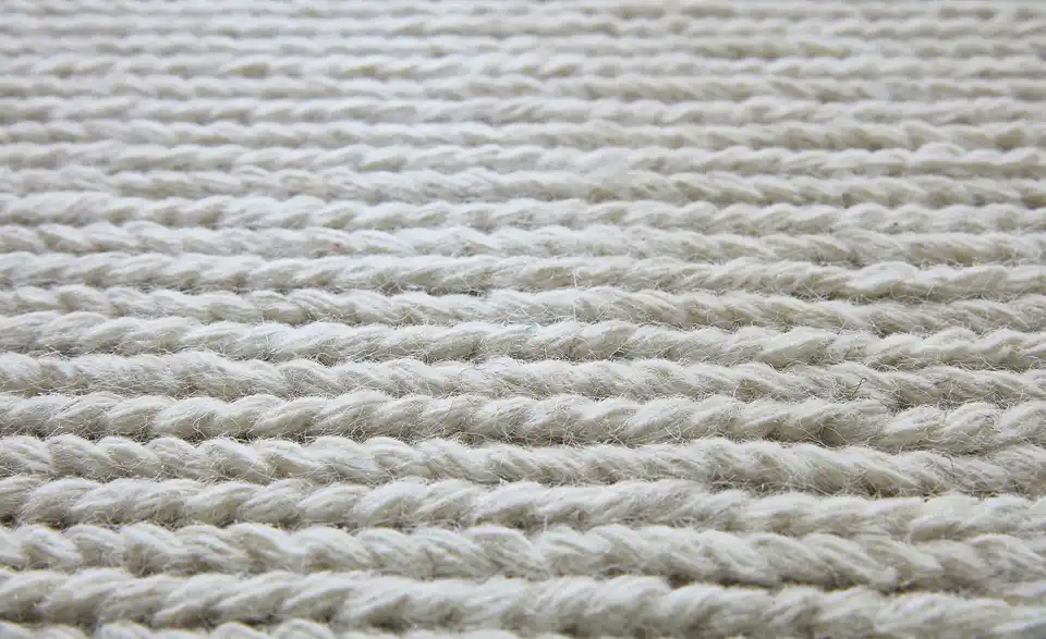 Handweb-Teppich Braided, Detailansicht