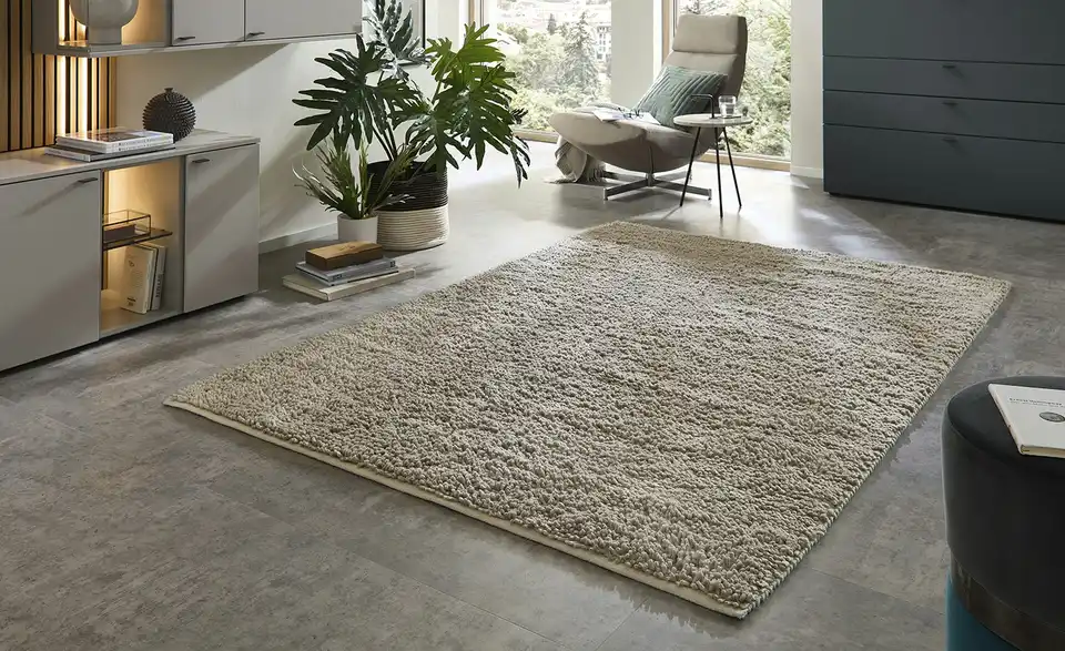 Handweb-Teppich Alifa, in Wohnsituation