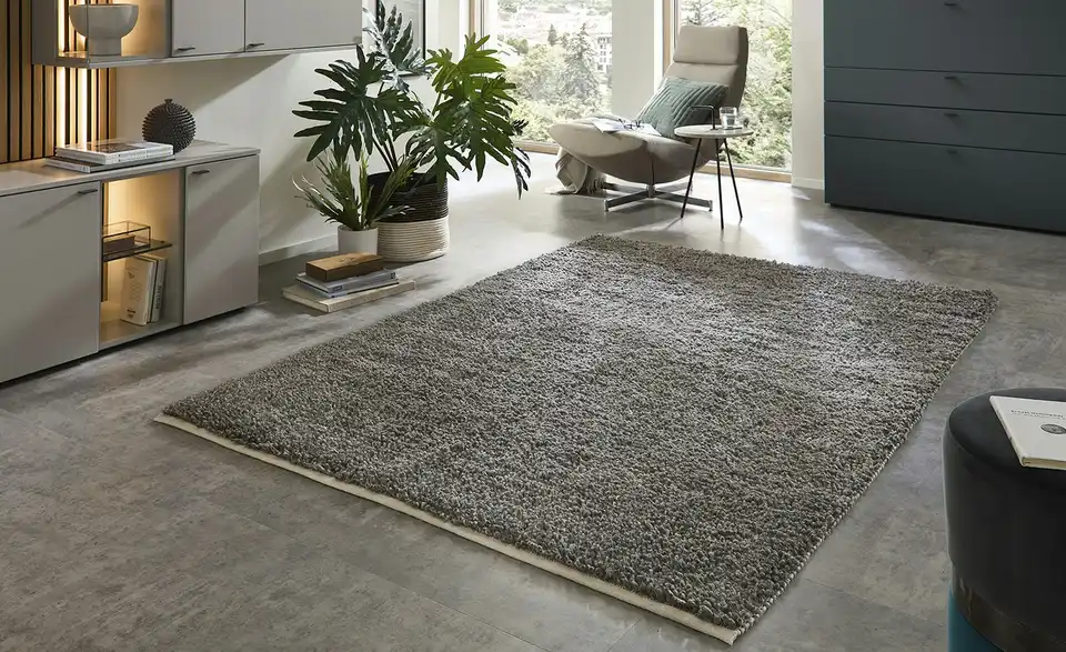 Handweb-Teppich Alifa, in Wohnsituation