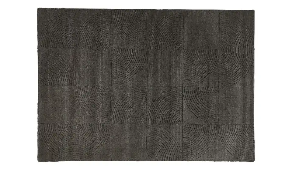 Handweb-Teppich Zen, Frontansicht