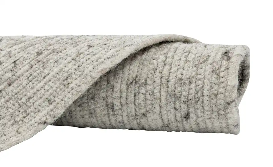 Handweb-Teppich Pito Round, Detailansicht