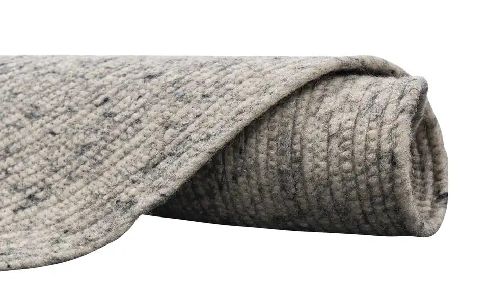 Handweb-Teppich Pito Round, Detailansicht