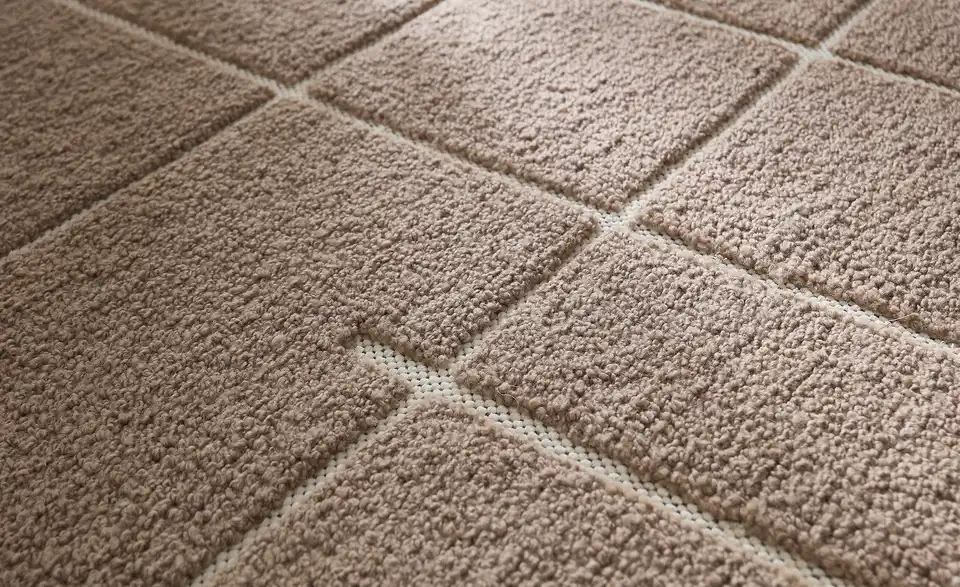 Handweb-Teppich Boutique, Detailansicht