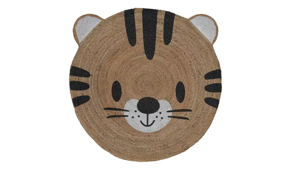 KJUT Flechtteppich Kids-Teppich, Frontansicht