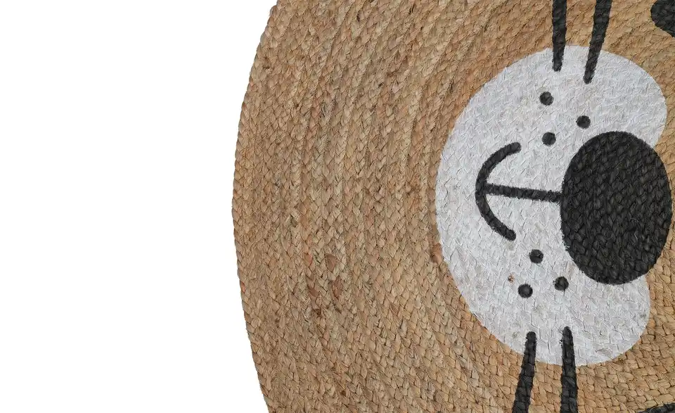 KJUT Flechtteppich Kids-Teppich, Detailansicht