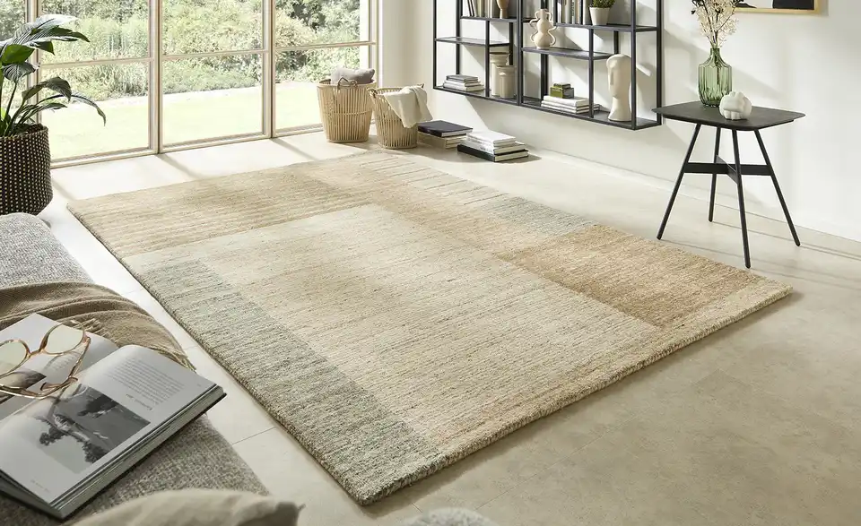 Handtuft-Teppich Montana, in Wohnsituation
