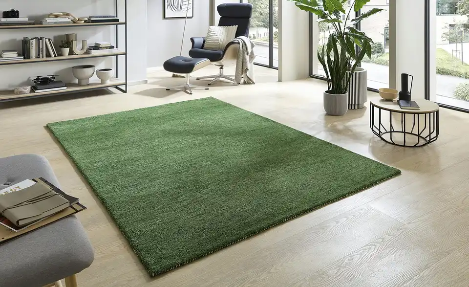 Handtuft-Teppich Royal Gabbeh, in Wohnsituation