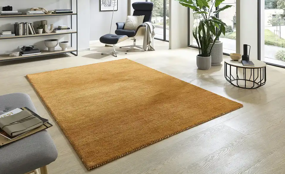 Handtuft-Teppich Royal Gabbeh, in Wohnsituation