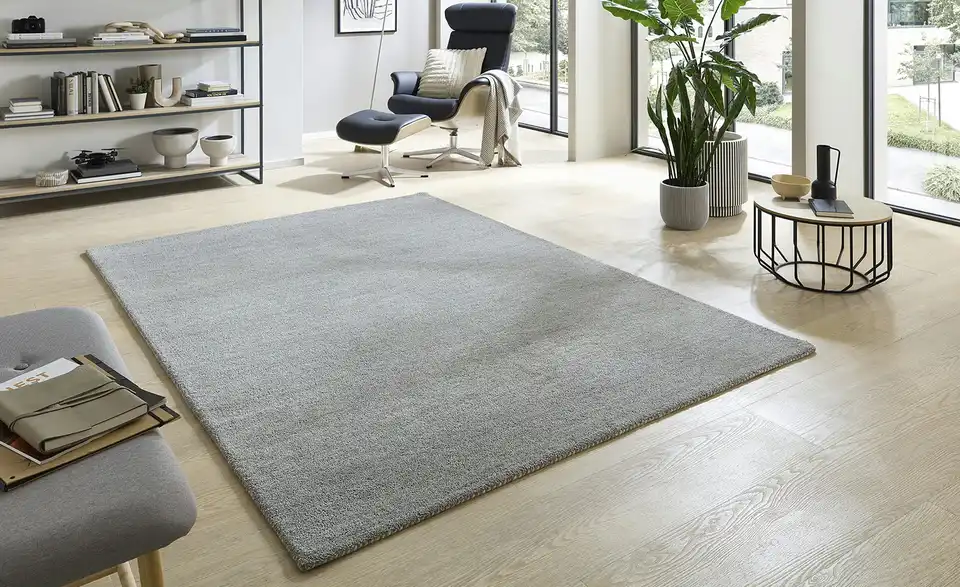 Handtuft-Teppich Royal Gabbeh, in Wohnsituation