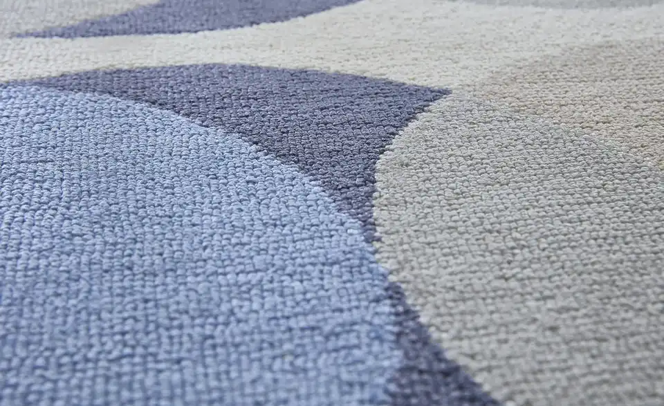 Handtuft-Teppich Vancouver, Detailansicht