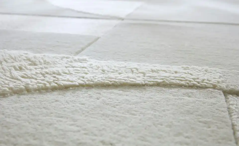 Handtuft-Teppich Victoria, Detailansicht