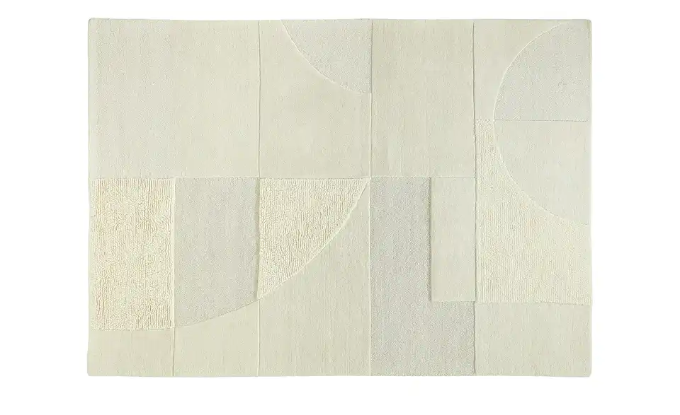 Handtuft-Teppich Victoria, Frontansicht