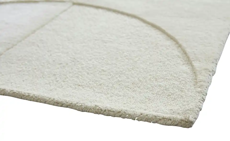 Handtuft-Teppich Victoria, Detailansicht