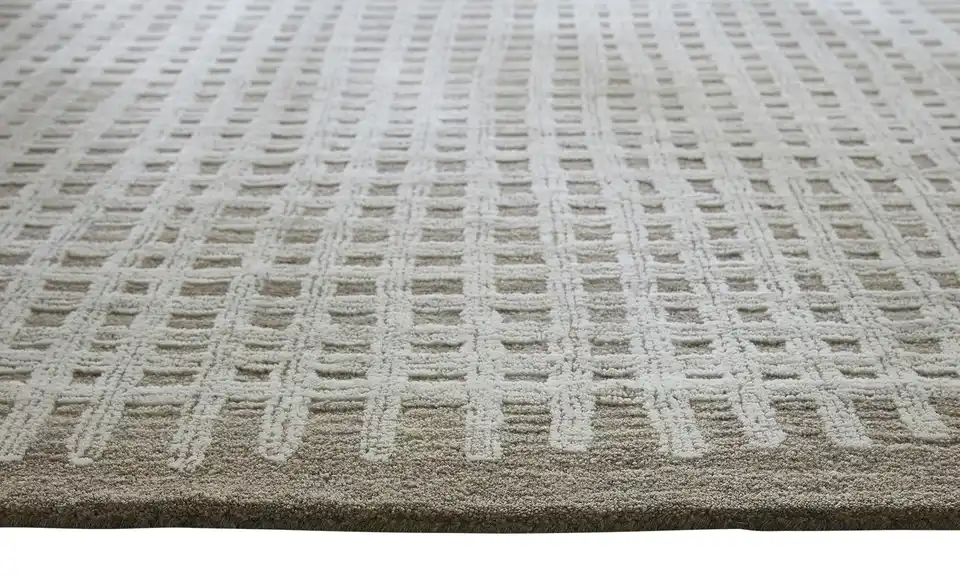 Handtuft-Teppich Victoria, Detailansicht